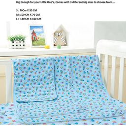 babywish Cotton Baby Bed Protecting Mat-picture-0
