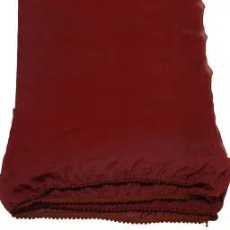 Pure Cotton Solid Maroon Women Dupatta-picture-13
