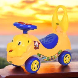 Magic Ride on Push Car Rider with Musical Horn, 1-3 Years Car Non Battery Operated Ride On-image-39