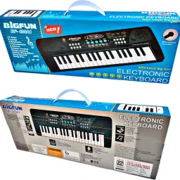 ruhani toys & gift gallery Electronic Piano Keyboard with 37 Keys and Microphone (Black) image 3