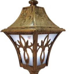 Traditional Outdoor Gate Lights Cast Aluminium Exterior Waterproof for House Pillar Pole Gate lamp Garden Lights Antique Finished FL-01, for Main gate, Pillar, Gardens, Boundary wall, roof Boundary, Pathway Gate Light Outdoor Lamp-image-20