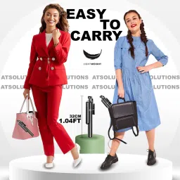 ATSolutions Selfie Stick with Bluetooth Remote, Lightweight & Portable Bluetooth Selfie Stick image 3