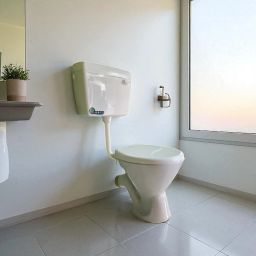 ACL 5002 COMBO Premium Quality Luxurious Ewc P-Trap Commode Set Western Commode-image-0