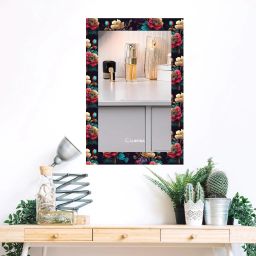Rectangle Fancy Mirror 18 x 24 inch Bathroom Mirror-image-76