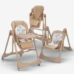 Convertible 3-in-1 Baby High Chair for Kids Baby Feeding Chair for 0 to 5 Years-image-96