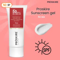 proskire Sunscreen - SPF 50 PA+++ Broad Spectrum Sunscreen With Vitamin C, Niacinamide & Lumiskin image 3