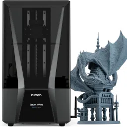 ELEGOO Saturn 3 Ultra Resin 3D Printer with 10'' 12K Mono LCD 3D Printer-image-2