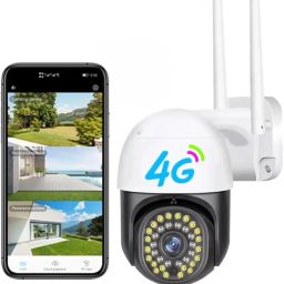 Maizic Smarthome 36 IRS 4 MP FHD 4G SIM PTZ Outdoor CCTV Camera for Home, Color Night Vision Security Camera-6