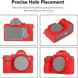 DIGICLAMBO A7R III Alpha a7III a7 III a7R III a7RIII a7SIII ILCE-7RM3 a73 a7R3 a7R Mark III Camera Silicon coverCamera Bag image 5