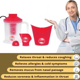 DGARYS steamer vaporizer machine for cough and cold facial sauna steam inhaler Vaporizer-11