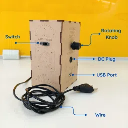ansoz Variable Power Supply with USB Output, 3V-15V DC Port image 2