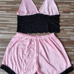 Self Design Women Pink Swimsuit-image-66