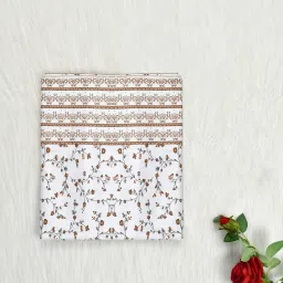 200 TC Cotton Single Printed Flat Bedsheet-image-83