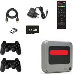 COUNTACH Android Wi-Fi 4K HD set top box all free channel TV Console and G7 VIDEO Gamebox 64 GB with CONTRA,MARIO BROS,SNOW,gt,BROS,MUSTAFA,DUCK HUNT ,CONTRA 1, 30000+ Games-picture-38