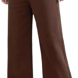 Women Regular High Rise Brown Jeans-image-33