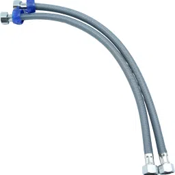 6-Inch Heavy SS 304 Connection Pipe | Grey | Leakproof Hose Pipe for Hot & Cold Mixer Faucet | Suitable for Toilet, Basin, Sink, Geyser & Flush Tank | Pack of 1 Hose Pipe-image-33