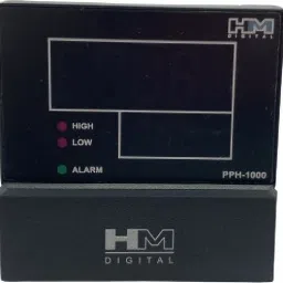 HM Digital PPH-1000 Single Line pH and Temp Controller Digital pH Meter image 2