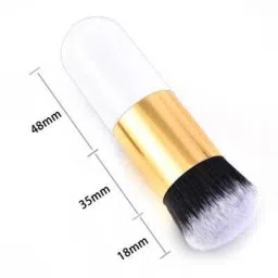 avty Extra Soft Foundation Brush with 2 Sponge puff blender - (Pack of 3) image 2