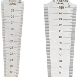 Taper Gauge/Bore Gauge 15-30mm & 30-45mm Stainless Steel Taper Welding Bore Gauge-31
