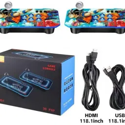 Playtastic M23 Retro Game Console with 30000+ pre installed Games 64 GB with Two Wireless Controllers for PS-1/CPS/FC/GBA Arcade Gaming-picture-26