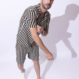 Shirt Regular Shorts Co-ords Set-image-34