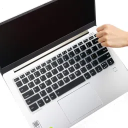 Saco Keyboard Protector Silicone Skin Cover for Lenovo Ideapad C340 14-inch FHD 2-in-1 Touchscreen Laptop Keyboard Skin-16