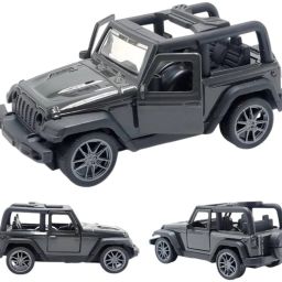 DieCast Metal Pull-Back Action Openable Doors 4x4 Thar Premium Car _a1-20