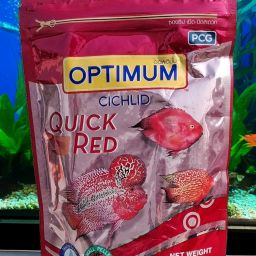 OPTIMUM Cichlid Quick Red 300g Shrimp 0.3 kg Dry Adult, New Born, Senior, Young Fish Food-image-3
