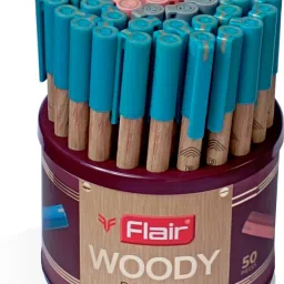 Woody 0.7 mm Stand | Attractive Woody Design | Smooth Ink Flow System Ball Pen-22