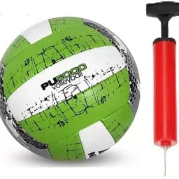 Pu 5000 volleyball with red pump Volleyball - Size: 4-picture-24
