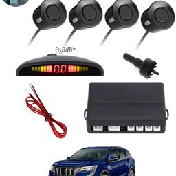 ccmm Black Reverse 4Pcs Parking Sensor With Led Display/Buzzer For Car-323 Universal Black Increased Safety 4pcs Sensor For Vehicle-323 Parking Sensor-picture-14
