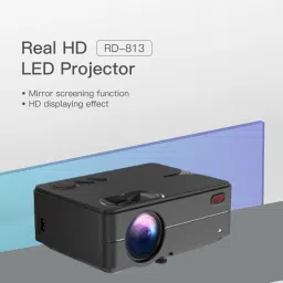 VOLTAC Mini Projector WIFI Android IOS Full HD 1080P Miracast Youtube TVStick HDMI USB (5000 lm) Portable Projector image 2