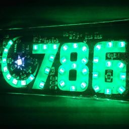 786 Bike Led Light Logo with Self Adhesive Back Up Lamp Car Dash Indicator Lamp-image-80