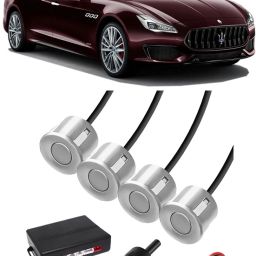 EB360 New_White Car Reverse Parking Sensor with LED Display 4 Sensor G360 Parking Sensor-image-80