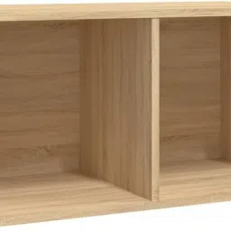 unishop Engineered Wood Open Book Shelf image 2