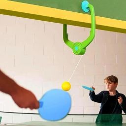 Table Tennis Racket Set with Balls, Green, For All people (Multicolor) Table Tennis Kit-27