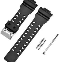 Bharasoft [CSO1B]CASIO WATCH STRAP FOR G-SHOCK GD-120,GA-100,GA-110, GA-100C, & ETC 16 mm Resin Watch Strap-image-4