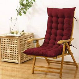 Cotton Solid Chair Pad Pack of 1-image-33