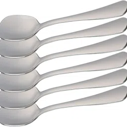 6 ice cream spoon Disposable Stainless Steel Ice-cream Spoon Set-image-41