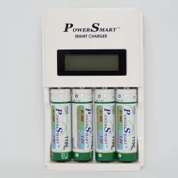 Power Smart PS 451+1100 BP4 Smart Charger AA-AAA NiCd-NiMH LCD Fast Auto Cut Off ChargerCamera Battery Charger-image-17