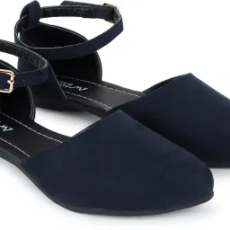 Suede Bellies Platform shoe Strap Adjustable Buckle Ankle Wrap Plain Ballet Flat Bellies for Women Bellies For Women-image-24