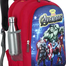 Avangers 47cm 1st/2nd/3rd/4th & 5th class Lightweight school Bag for Boys &Girls Waterproof School Bag-image-80