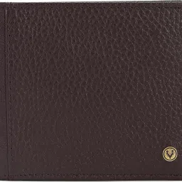 Men Casual Brown Genuine Leather Wallet-image-84