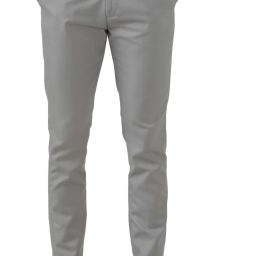 Men Regular Fit Grey Polycotton Trousers-image-62