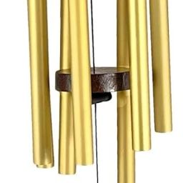 Gold wind chime 6 tube Aluminium Windchime-image-88