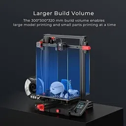 wol3d Creality Ender 3 Max Neo 3D Printer, CR Touch Auto Leveling Bed Dual 3D Printer image 5