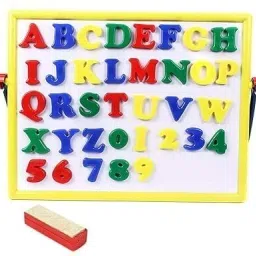 toyxiity mall Educational Alpha and Numbers Reading and Writing Board (2 in 1) Learning Toys image 4