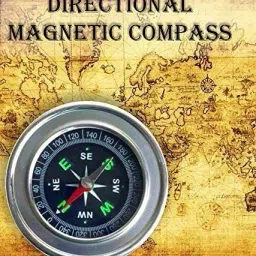 Magnetic hand held compass for ship and airplanes Compass-26