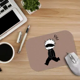 Replix Anime Gojo Printed Mousepad with Smooth Mouse Control for Laptop, MacBook Pro Mousepad image 5