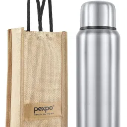 1500ml 24 Hrs Hot and Cold Flask with Jute-bag Vacuum Insulated Flamingo 1500 ml Flask-22